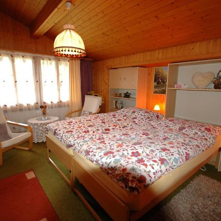 Pristine Home In A Charming Village Large Grassy Sunbathing Area View Of The M Nch And Jungfrau Wilderswil Luaran gambar