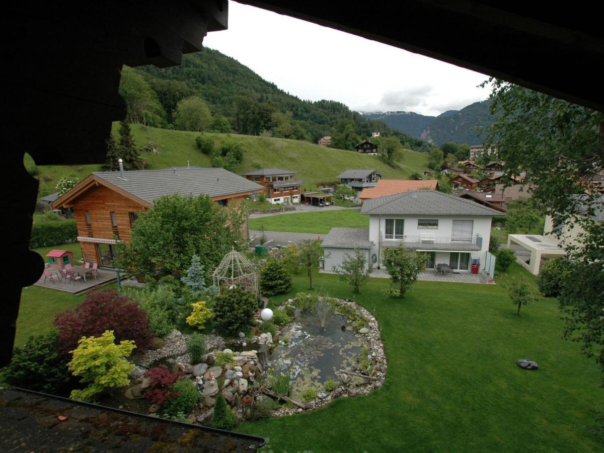 Pristine Home In A Charming Village Large Grassy Sunbathing Area View Of The M Nch And Jungfrau Wilderswil Luaran gambar